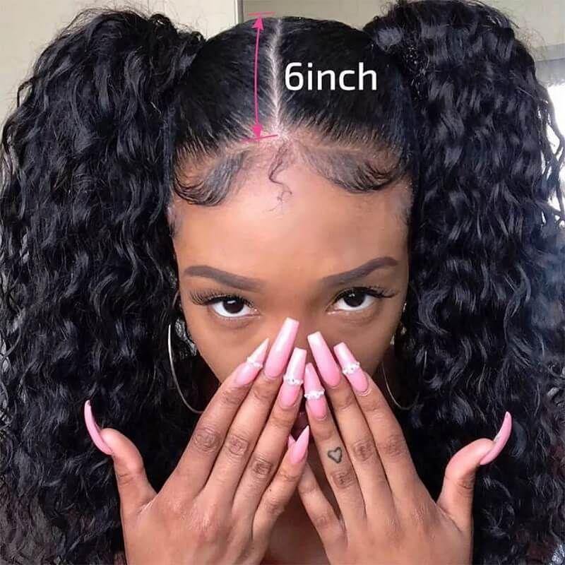 Withme Hair 13×6 Lace Frontal Wigs Brazilian Human Hair Lace Wig With Baby Hair Pre Plucked Lace Wigs - Withme Hair