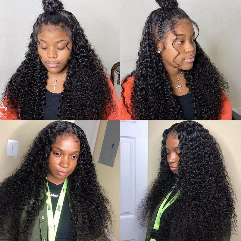 Withme Hair 13×6 Lace Frontal Wigs Brazilian Human Hair Lace Wig With Baby Hair Pre Plucked Lace Wigs - Withme Hair