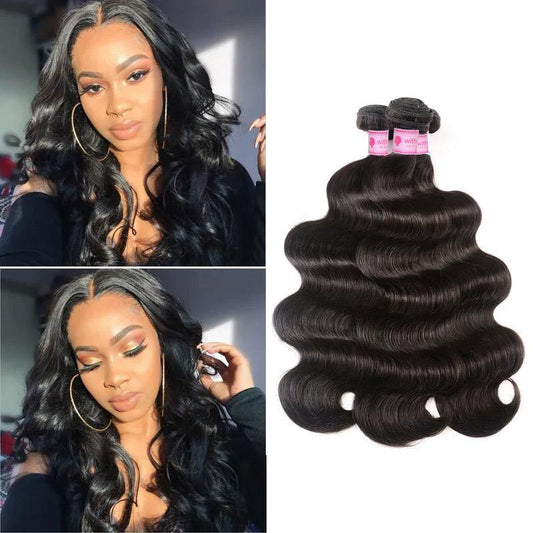 Withme Hair 15A Virgin Hair 3pcs Bundles Body Wave Brazilian Human Hair - Withme Hair