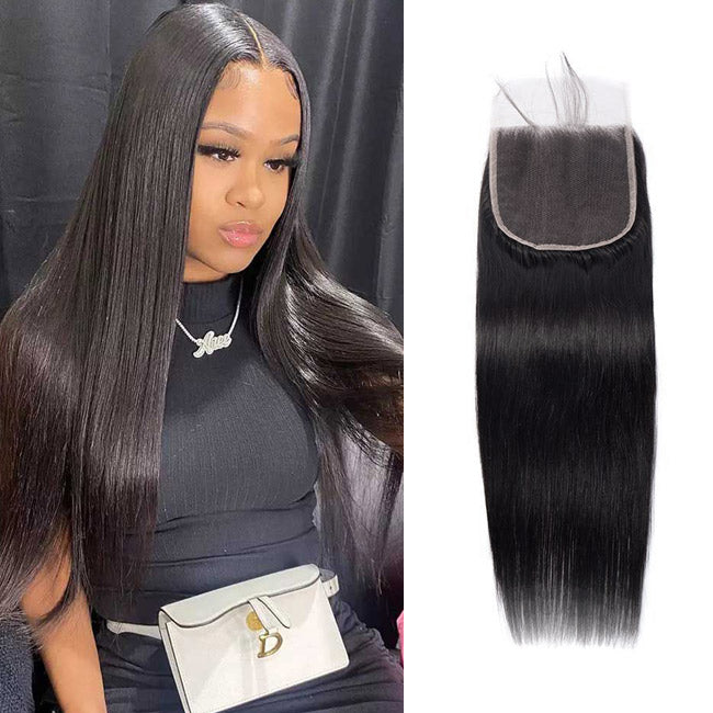 HD 5x5 Inch Lace Closure Straight Undectable Invisible Lace