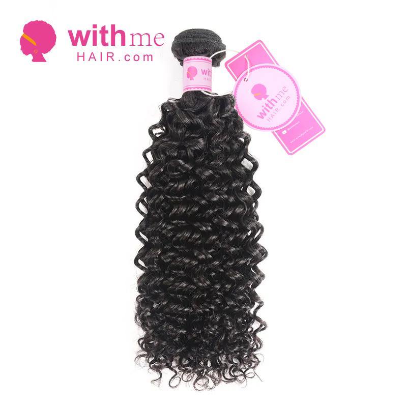 Withme Hair 1pc Hair Bundle Jerry Curly Brazilian Human Hair - Withme Hair