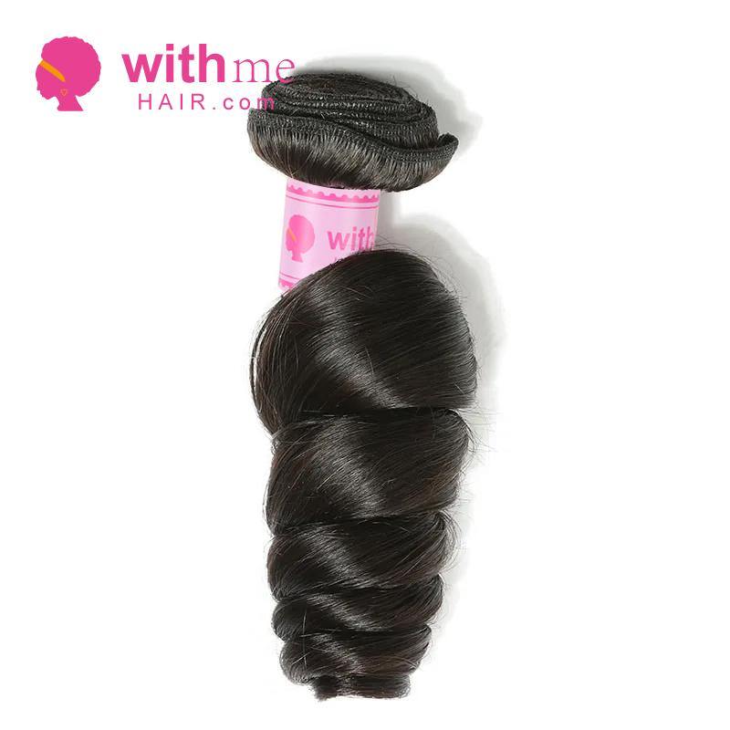 Withme Hair 4PCS Loose Wave Brazilian Human Virgin Hair Bundles - Withme Hair