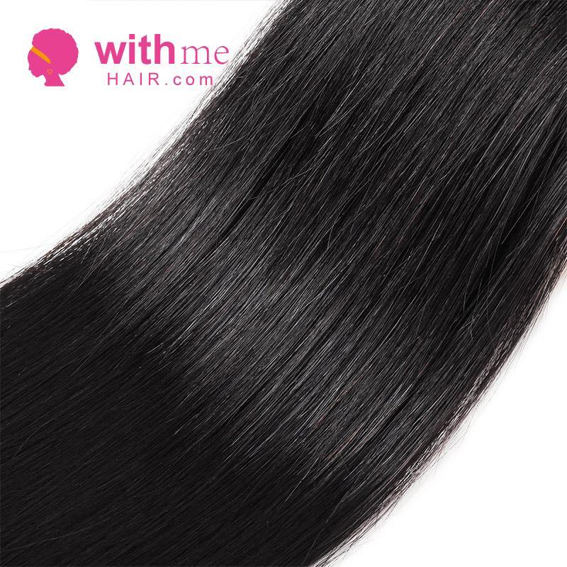 Withme Hair 1pc Hair Bundle Straight Brazilian Human Hair - Withme Hair