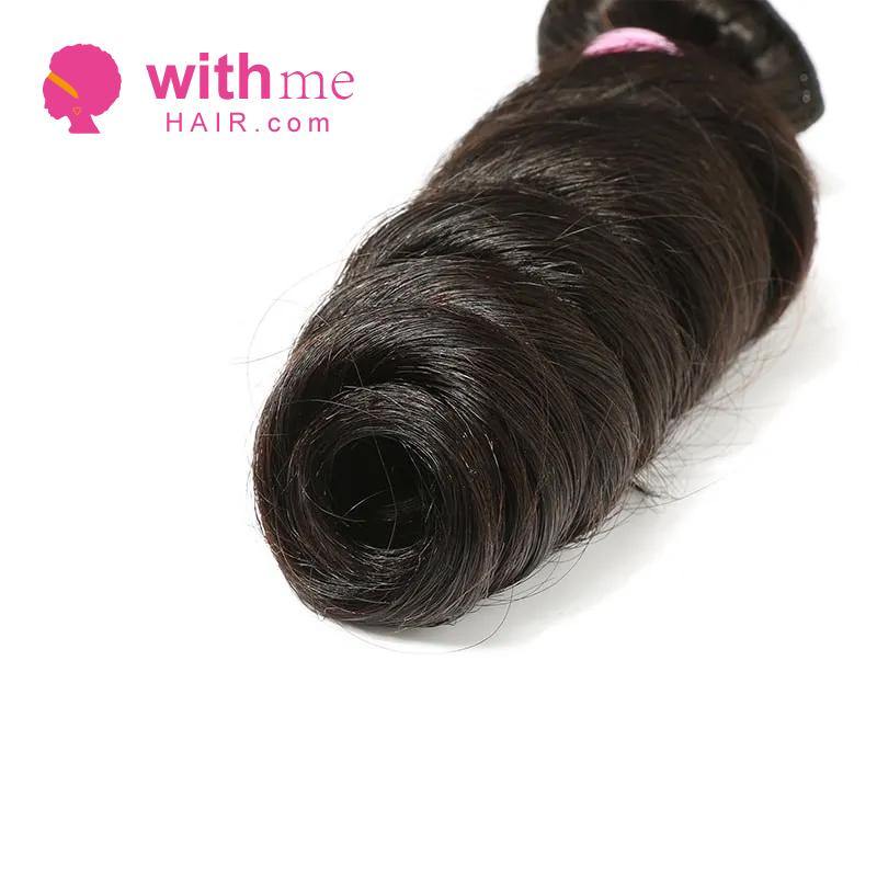 Withme Hair 4PCS Loose Wave Brazilian Human Virgin Hair Bundles - Withme Hair