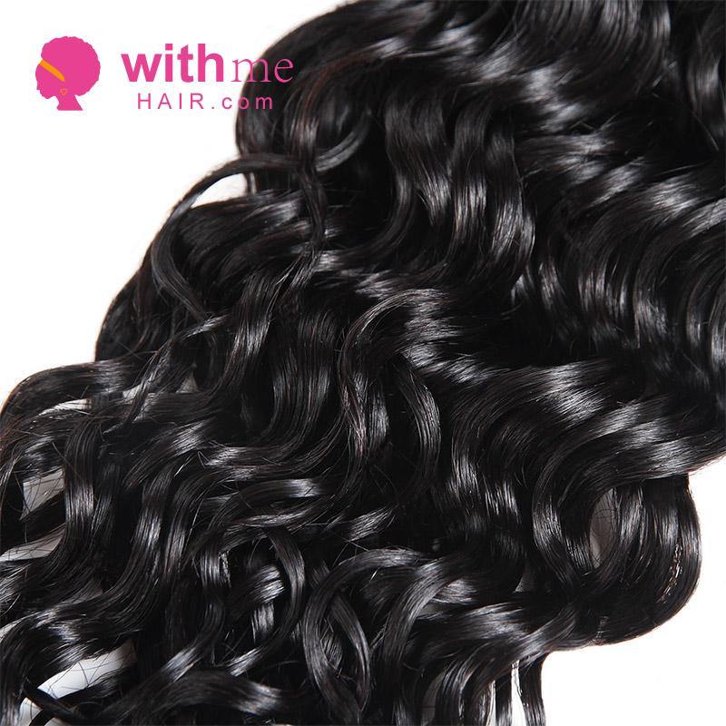 Withme Hair 4PCS Water Wave Brazilian Human Virgin Hair Bundles - Withme Hair