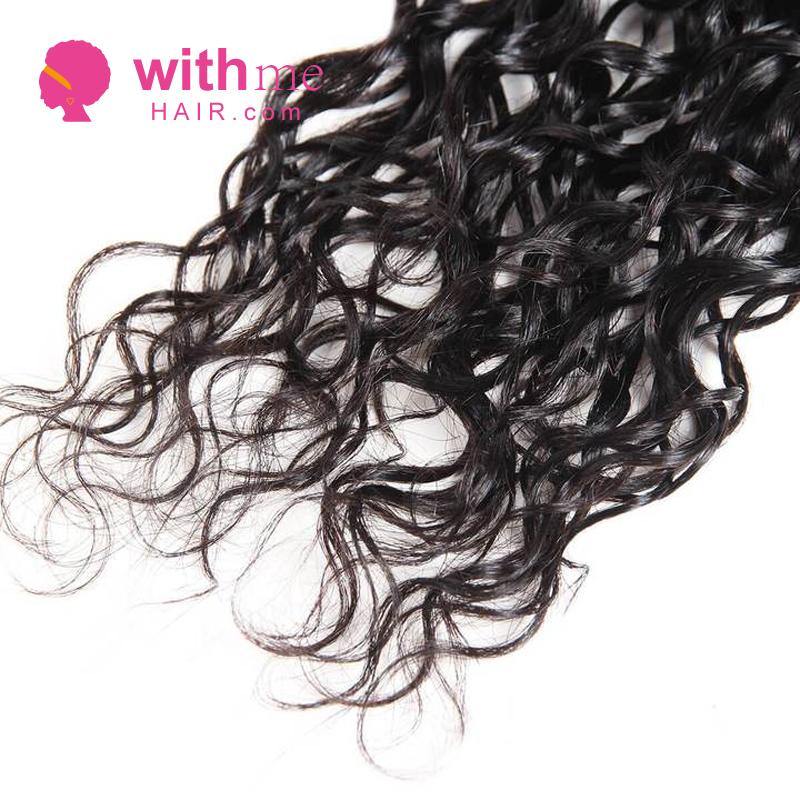 Withme Hair 4PCS Water Wave Brazilian Human Virgin Hair Bundles - Withme Hair