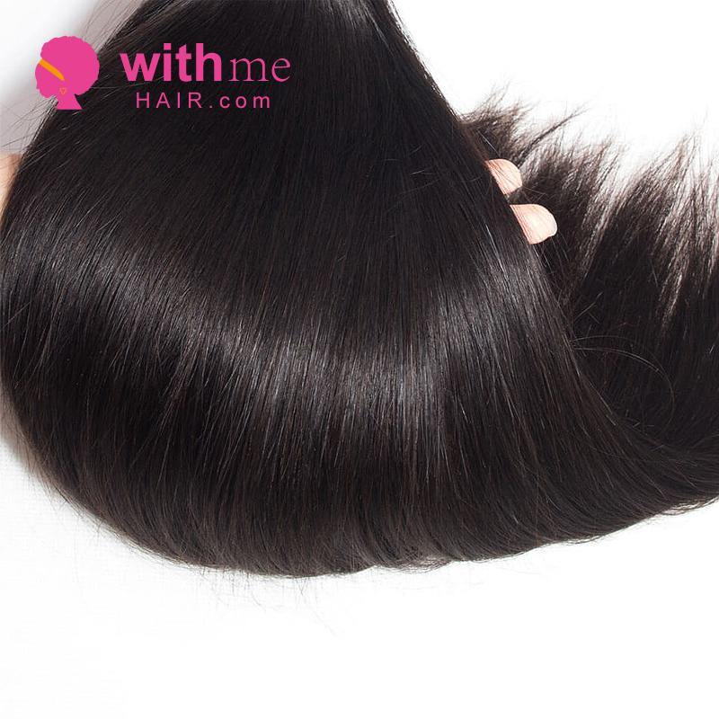 Withme Hair 4PCS Straight Brazilian Human Virgin Hair Bundles - Withme Hair