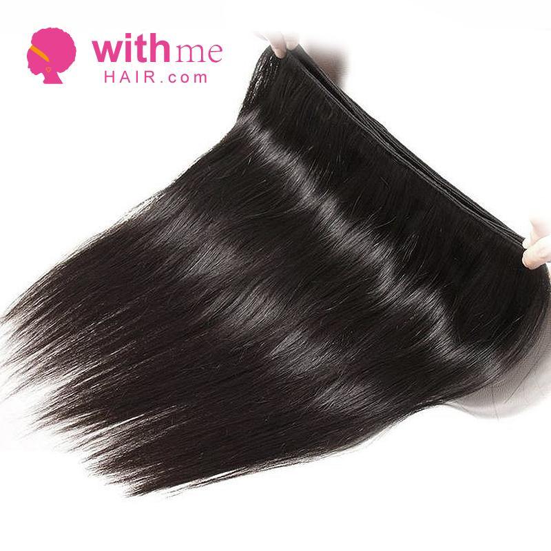 Withme Hair 4PCS Straight Brazilian Human Virgin Hair Bundles - Withme Hair