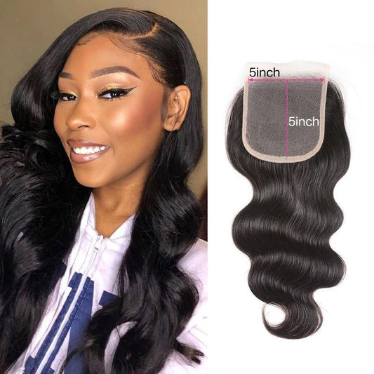 Withme Hair 5*5 Inches Lace Closure Body Wave Human Hair - Withme Hair