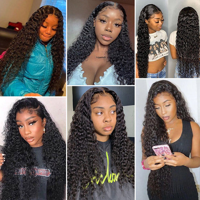 HD 5x5 Inch Lace Closure Deep Wave Undectable Invisible Lace