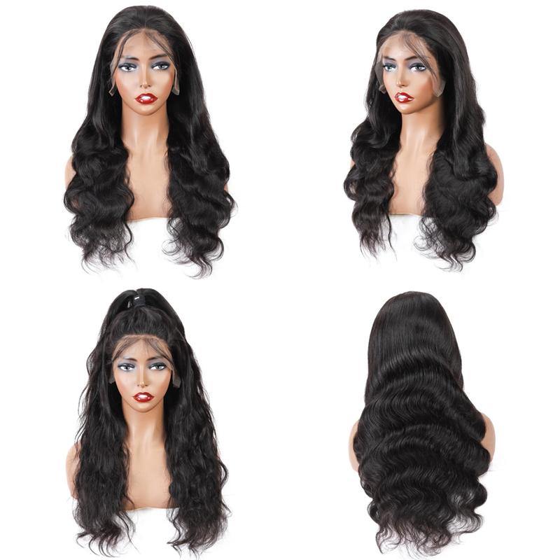 Withme Hair 360 Lace Wigs Brazilian Hair Body Wave Human Hair Lace Wig With Baby Hair Pre Plucked Lace Wigs - Withme Hair