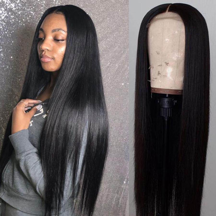 Withme Hair 4×4 Lace Closure Wigs Straight Lone Wig - Withme Hair