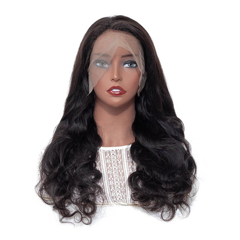 Transparent Lace Human Hair Wigs 13×4 Inch Lace Frontal Wig With Baby Hair